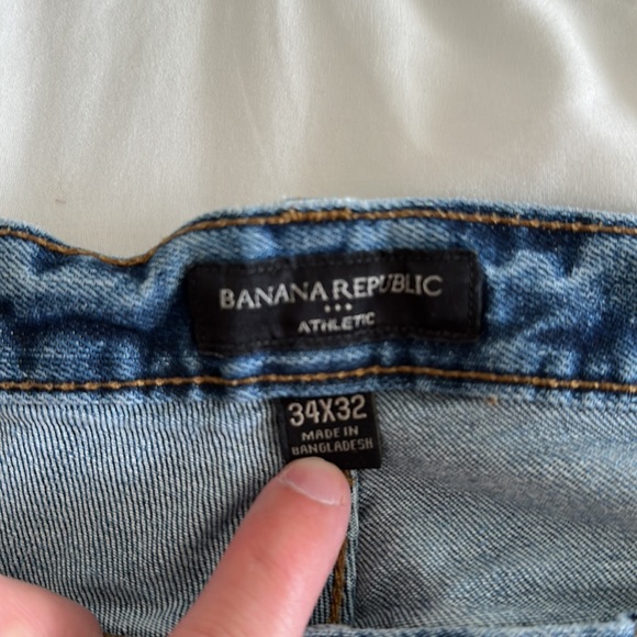 Banana Republic Men’s Jeans 34W 32L - Picture 2 of 8